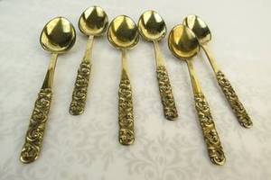 Poignée de conception forgée cuillère de mariage en acier inoxydable pur couverts couverts idéaux pour les ustensiles de cuisine d'hôtel accessoire de vaisselle - Product Image 2