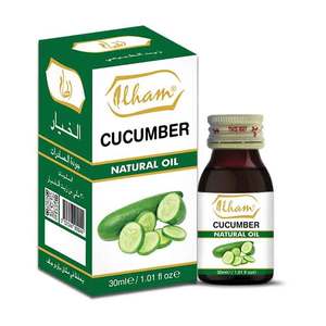 Huile d'extrait d'herbes de concombre sauvage ILHAM - 30 ml - Flacon en verre - Product Image 1