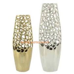 Superior Quality Modern Design <b>Table</b> <b>Top</b> <b>Flower</b> Vase Pot New Arrival Metal Aluminum Hot Selling <b>Table</b> Decoration - Product Image 4