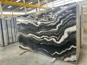 Encimera de Cocina Moderna de Mármol Indio Natural Pulido, Color Blanco Zebra, Encimera de Baño, para Comedor, Villa, Hogar, Uso Comercial - Product Image 6