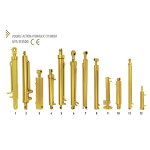 Cylindre hydraulique à double action en acier UYS-113620, modèle 7, diamètre du tube 60x70 mm, tige en acier trempé - Cylindre de moissonneuse-batteuse - Product Image 3
