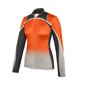 Traje de calentamiento transpirable para animadoras, diseñado con tela flexible que permite un movimiento sin restricciones antes de las actuaciones. - Product Image 2