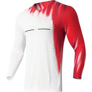 Personalizado Cómodo Offroad Motocicleta Motocross Jersey Racing Shirt Nuevo estilo XL Tamaño Adultos Protección en blanco con equipo MTB - Product Image 4