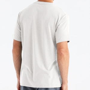 <b>Men's</b> Bamboo <b>Pocket</b> T-<b>shirts</b> Organic Cotton Jersey <b>Mens</b> Tshirts Custom T-<b>shirt</b> Oversized Short Sleeve Tshirt for <b>Men</b> - Product Image 2
