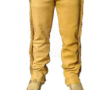 Chaparreras de Cuero para Hombre, Lavadas, de Alta Calidad, Venta al Por Mayor, MOQ Bajo, Gran Oferta - Product Image 3