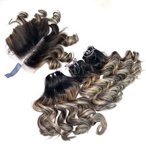 Paquetes de colores personalizados hinchables de la mejor calidad de 100% cabello humano vietnamita con precio al por mayor - Product Image 5