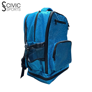 civic Sports CS-211 Customizable Softback Cheerleader <b>Backpack</b>-Corduroy Material Embroidery Decoration 20-37L Capacity Sport - Product Image 3