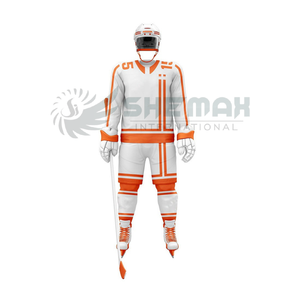 Yeni varış özelleştirilmiş buz hokeyi üniforma Set rahat ve nefes düz boyalı OEM takım adı baskı ile ucuz fiyat - Product Image 6