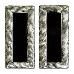 Épaulettes de broderie pour l'uniforme classique semble épaulettes d'épaule de style uniforme avec badge personnalisé - Product Image 5