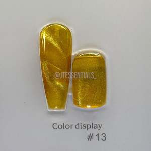 ยาทาเล็บเจลแม่เหล็ก A10jet DM Gemstone 9D Cat Eye ขนาด 30 มล. สีสะท้อนแสงหลายมิติ สำหรับทำเล็บ DIY พร้อมตัวอย่างฟรี - Product Image 4