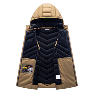 เสื้อกั๊กแจ็คเก็ตบุนวมสำหรับผู้ชายใหม่, แจ็คเก็ตลำลองบุนวมอบอุ่นเสื้อแขนกุดโพลีเอสเตอร์ - Product Image 3