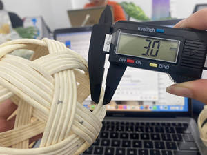 ลูกบอลหวายหรูหรา-ลูกบอลหวายทำด้วยมือทนทานสำหรับตกแต่งมีจำหน่ายจำนวนมากเพื่อการส่งออกด้วยข้อเสนอสุดพิเศษจากเวียดนาม - Product Image 2