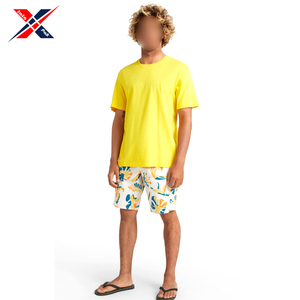 High Quality Men's Quick Dry Breathable Knee Length Drawstring Closure <b>Board</b> <b>Shorts</b> Spandex/Polyester Beach <b>Swim</b> Casual <b>Trunks</b> - Product Image 5