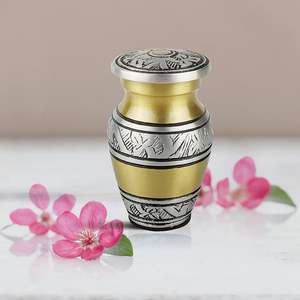 Urnes en or argent antique pour cendres adultes urnes funéraires pour papa grande urne pour homme femme urne funéraire pour hommes femmes taille personnalisée - Product Image 6