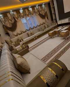 Sièges au sol orientaux, canapé ethnique, canapé Majlis arabe, canapé de style ottoman, ensemble Jalsa arabe, sièges au sol orientaux de luxe - Product Image 4