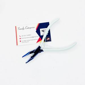 Pince à cheveux de salon en acier inoxydable personnalisée, perles à 2 trous, 15g, instrument de beauté multifonctionnel, coupe, sélection, haute qualité - Product Image 6