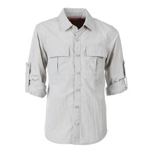 Chemises de pêche personnalisées à manches longues en polyester à séchage rapide, chemises de protection à col boutonné pour hommes - Product Image 2