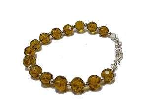 <b>Crystal</b> <b>bracelet</b> Yellow Topaz 8mm Adjustment Round Beads Stone <b>Crystal</b> Gemstone Fashion Jewelry Men and <b>Women</b> Gift Energy - Product Image 3