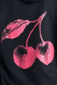 Nouvelle mode sweat à capuche pour femme surdimensionné graphique cerise personnalisé chaud Flecce anti-rides respirant sweats à capuche Gym & Streetwear pour femmes - Product Image 6