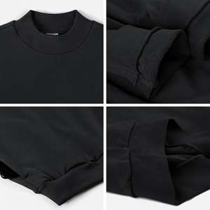 Sudadera con capucha básica lisa de invierno, estilo digital, al por mayor, personalizada, de algodón de alta calidad, tejida, oversize y de corte holgado. - Product Image 6