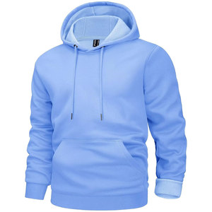 Sweat à capuche en molleton de bambou écologique 100% coton 300 GSM bas quantité minimale de commande entièrement personnalisé impression et broderie respirant vêtements durables - Product Image 1