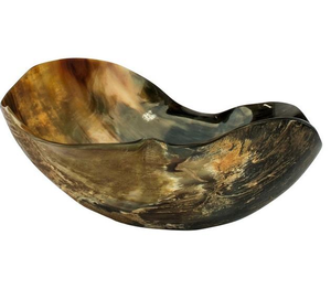 Bol de service en corne de buffle naturelle, logo personnalisé, vaisselle décorative, disponible en toutes tailles, directement de l'usine en Inde - Product Image 3