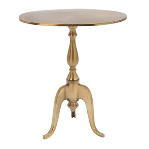 Mesa auxiliar sólida moderna para sala de estar Adorable diseño elegante nuevo patrón de mesa Centro de artesanía Mesa de muebles - Product Image 1