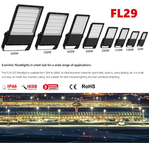 50W dẫn lũ ánh sáng 100W 150W 200W 300W 400W 500W 600W fl29 ánh sáng ngoài trời dẫn lũ ánh sáng sân vận động thể thao trường chiếu sáng - Product Image 4
