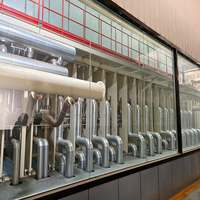 Presse hydraulique automatique pour le travail du bois, pour ligne de production de MDF, capacité de 500 m³/jour