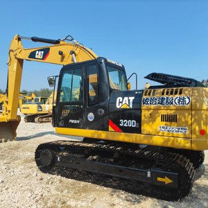 Excavatrice sur chenilles Caterpillar 320D en bon état 20t hydraulique utilisée pour CAT avec composants de moteur à noyau Vente au plus bas - Product Image 1