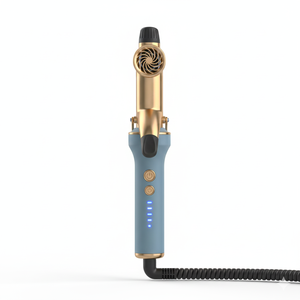 Fer à friser électrique en céramique de qualité professionnelle 25 mm Réglages de chaleur réglables pour une utilisation en salon et à l'hôtel Création de vagues professionnelles - Product Image 3