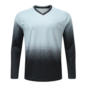 Gardien de but à manches longues Football uniforme 100% Polyester Football gardien maillot Kit hommes à manches longues Football gardien uniformes - Product Image 3