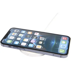 Stazione di Ricarica Wireless Freal da 15 W, Gadget Promozionale USB Realizzato con Plastica Riciclata - Product Image 1
