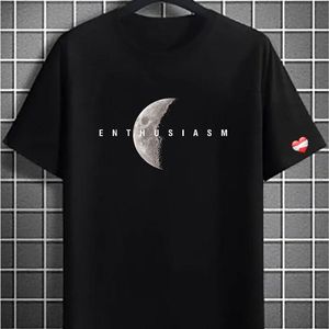 Camiseta con serigrafía de peso pesado 100% algodón personalizada de 230GSM, estilo liso de gran tamaño con logotipo frontal, tela de punto para hombre - Product Image 2