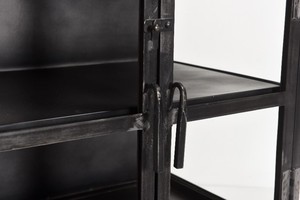 ตู้เหล็กกระจกอเนกประสงค์ทันสมัยสำหรับห้องนอนทางเข้าโรงแรมห้องนั่งเล่นห้องรับประทานอาหารเฟอร์นิเจอร์บ้านบาร์ห้องครัวห้องน้ำ - Product Image 3