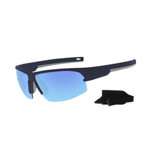 Lunettes de soleil de sport avec ceinture frontale avec plaquettes et embouts de nez en caoutchouc souple - Product Image 1