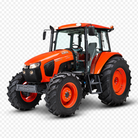Tractores Mini Kubota de Alta Calidad 4x4 de 55hp, 50hp, 25hp y 120hp, Maquinaria Agrícola Kubota Usada Lista para Envío