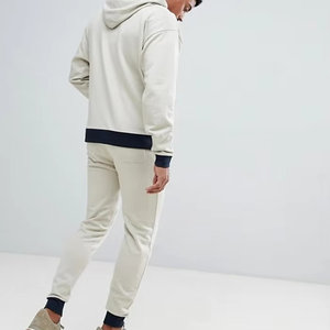 Ensemble de survêtement de jogging deux pièces, coupe ajustée, grande taille, vêtements décontractés, entraînement, ensemble de survêtement pour homme - Product Image 1