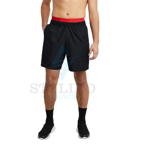 Pantalones cortos de entrenamiento de secado rápido para hombre al por mayor pantalones cortos de gran tamaño tallas grandes para hombre OEM ODM pantalones cortos deportivos para correr y gimnasio - Product Image 4