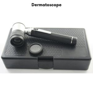 Analyseur de peau dermatologique SWISHER, dermatoscope en acier, microscope médical pour les maladies de la peau et des cheveux, mini microscope électrique de haute qualité, CE 3 ans - Product Image 6