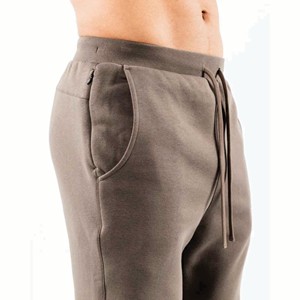 Custom Men Embroidered Streetwear 3d Puff Print French Terry <b>Stacked</b> Sweat Pants High Street Fleece Flare Sweatpants - Product Image 5