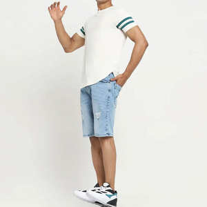 Camisetas de alta calidad Camiseta de algodón para hombre con impresión personalizada Su logotipo de marca Camiseta Hombre Camiseta gráfica Mujer Oversize - Product Image 5