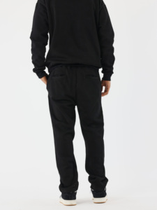 Streetwear OEM pour hommes coupe ajustée 100% coton deux pièces ensembles respirant à capuche style ample survêtement pour adultes hiver uni solide - Product Image 3