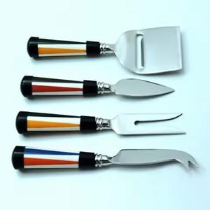 Ensemble de couverts de qualité supérieure ensemble de 4 pièces en acier inoxydable vaisselle de table ensemble de couverts de cuisine couverts à fromage outil de cuisine - Product Image 6