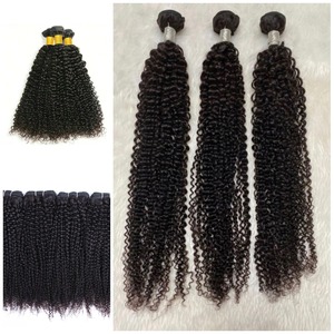 Trames de cheveux bouclés crépus de qualité supérieure 100% cheveux bruts humains Remy pour des extensions d'apparence naturelle - Product Image 6