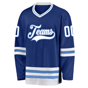 Maillot de hockey sur glace personnalisé de haute qualité en polyester, tissu 100% polyester, vêtements de sport, maillot de hockey sur glace, service OEM - Product Image 5