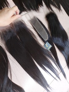 VCHAIRVIETNAM Extensiones de cabello virgen vietnamita de alta definición HD para cierre frontal de encaje Tamaños 2x6 3x6 3x7 13x8 Vietnam - Product Image 2