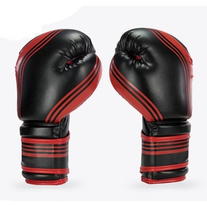 Guantes de Boxeo de Cuero Vacuno Genuino de Alta Calidad, con Logotipo Personalizado, Correa Ajustable, Guantes de Entrenamiento para Marcas Privadas y Gimnasios - Product Image 2