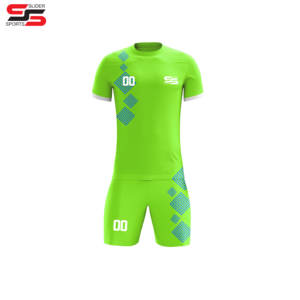 Ensemble complet d'uniformes de football Maillot respirant de football à manches courtes Combinaison de sport Entraînement Promotions de septembre - Product Image 3