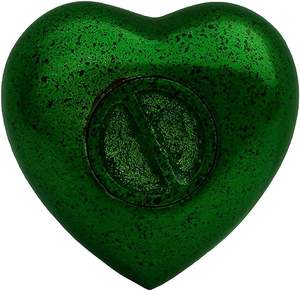 Approvisionnement en gros Urne souvenir en forme de cœur en aluminium de qualité supérieure de qualité supérieure 100% avec support Qualité largement utilisée Ame - Product Image 2